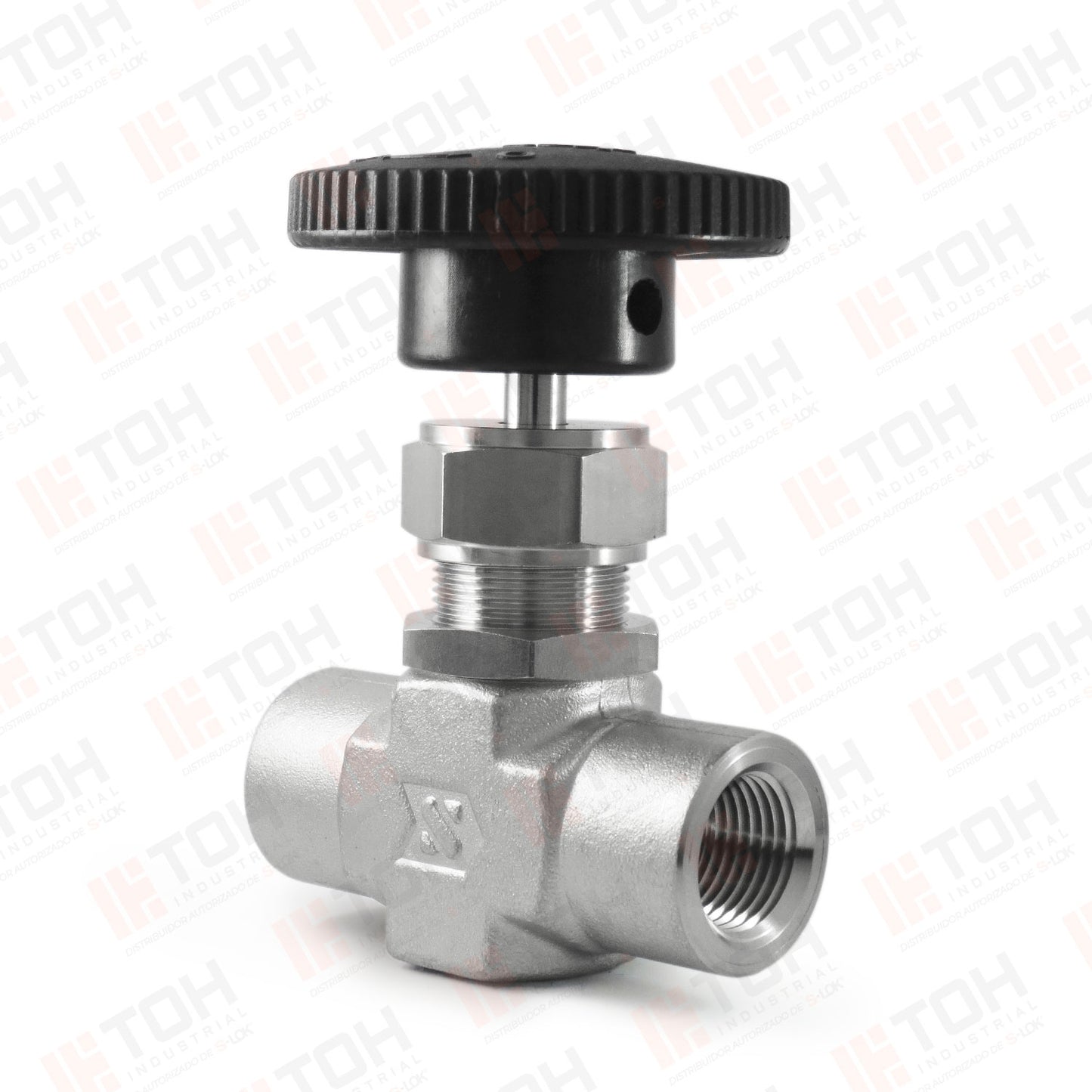 Válvula de Aguja Forjada 1/2" Hembra Roscada NPT