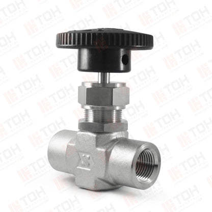 Válvula de Aguja Forjada 1/2" Hembra Roscada NPT