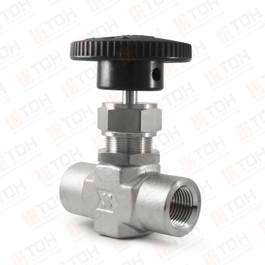 Válvula de Aguja Forjada 1/2" Hembra Roscada NPT