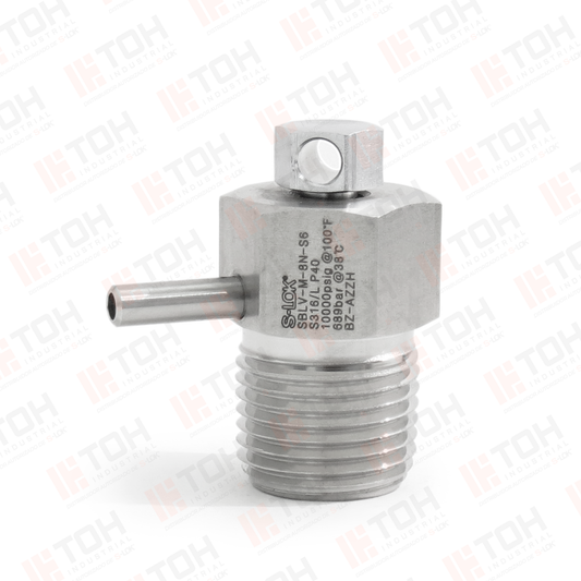 Válvula Purga 1/2" NPT Roscado Macho