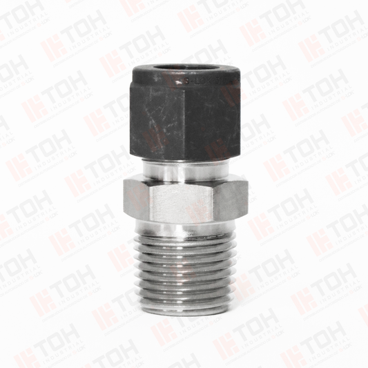 Racor Recto Macho SF 1/2" OD x 1/2" NPT