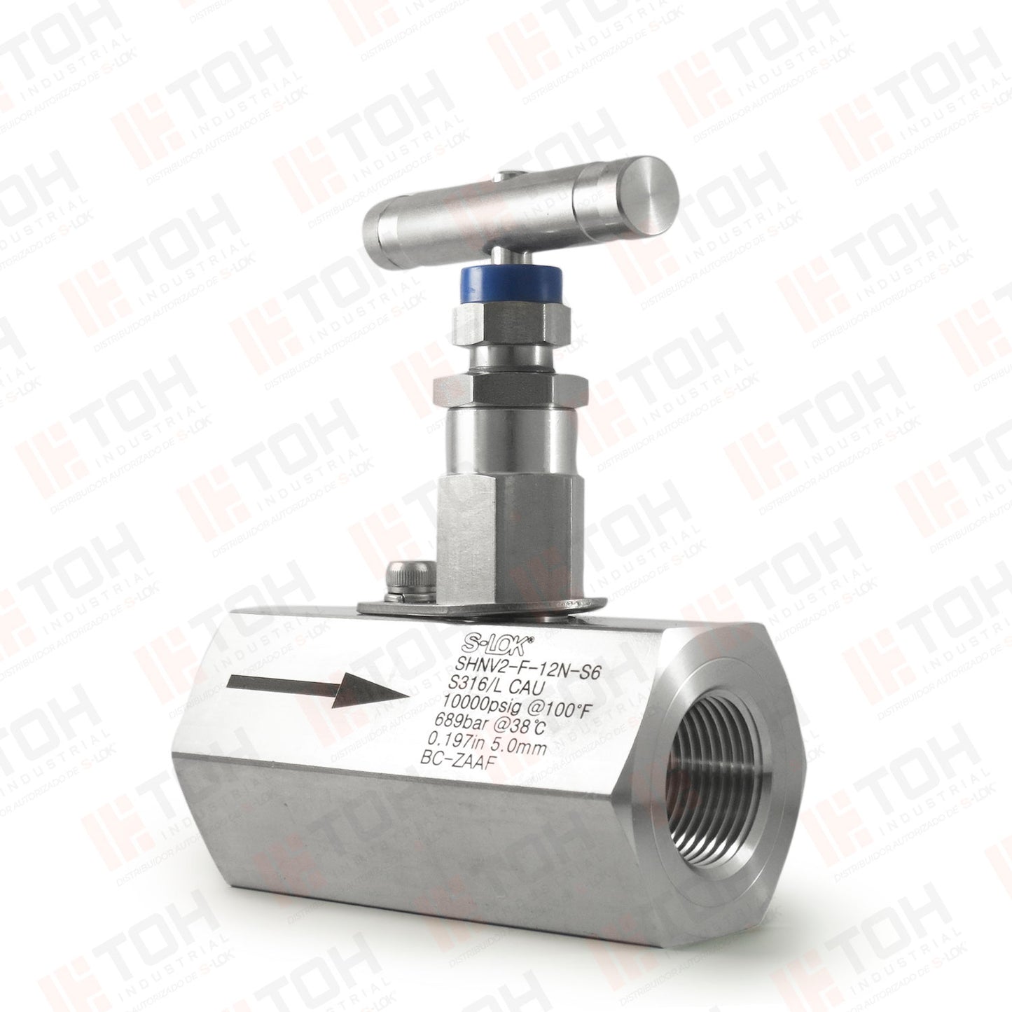 Válvula de Aguja 3/4" Hembra NPT Roscada