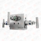 Manifold 3 vias tipo block montaje remoto 1/2" NPT Roscada hembra
