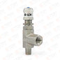 Válvula de Relevo (Alivio) en A Inox S316 1/4" Macho-Hembra NPT Roscada