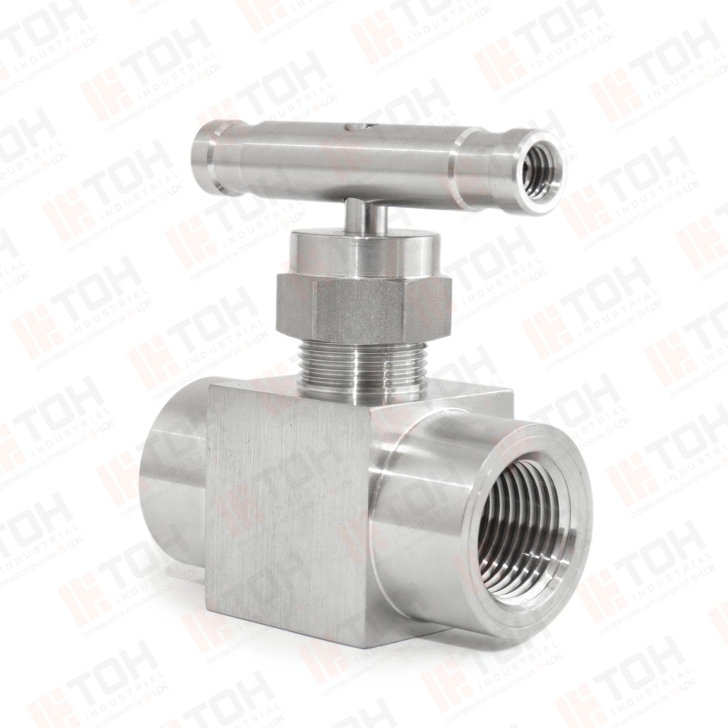 Válvula de Aguja 1/2" Hembra Roscada NPT