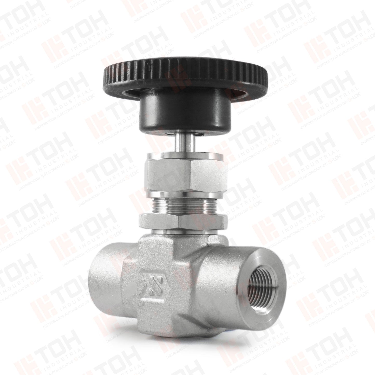 Válvula de Aguja Forjada 3/8" Hembra Roscada NPT