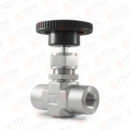 Válvula de Aguja Forjada 3/8" Hembra Roscada NPT