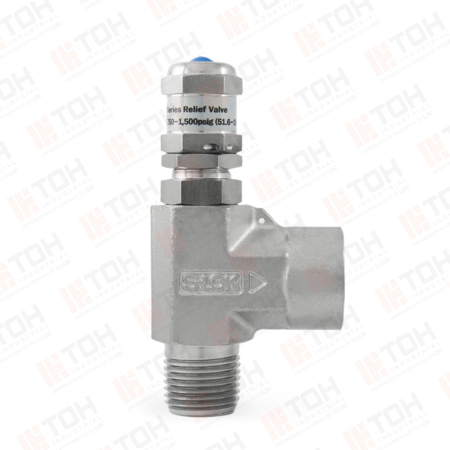 Válvula de Relevo (Alivio) 1/2" Macho-Hembra NPT Roscada