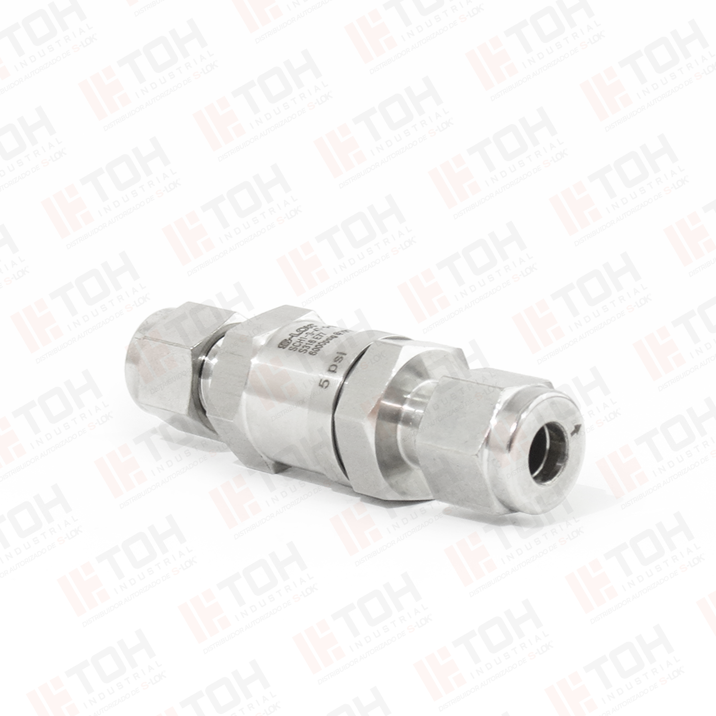 Válvula Check 1/4" OD (Craking 5 psi)