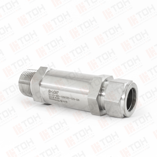 Válvula Check 3/4" NPT X 3/4" OD (Craking 1/3 psi)