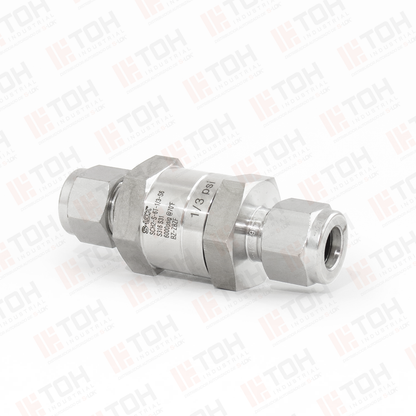 Válvula Check 3/8" OD (Craking 1/3 psi)