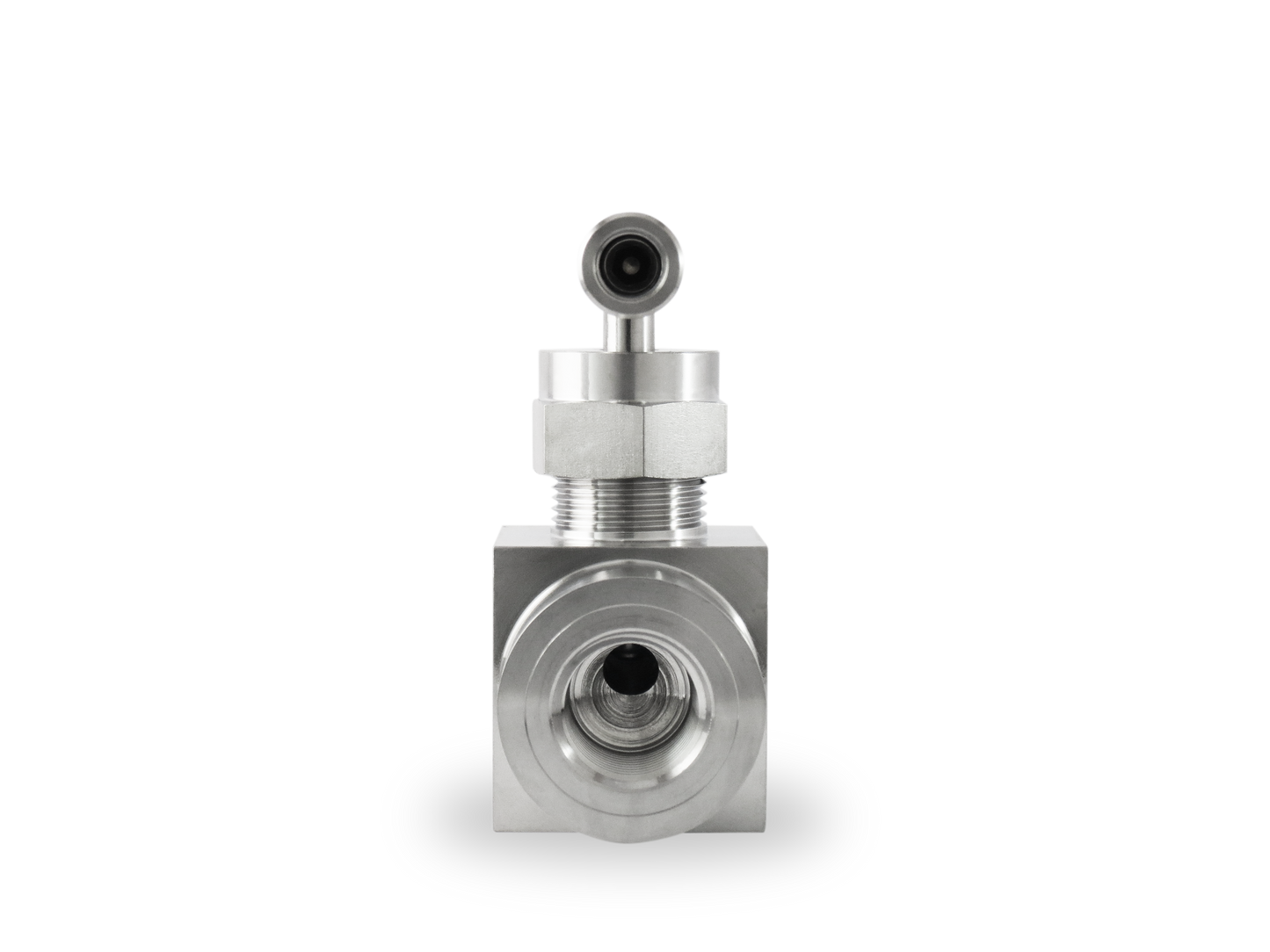Válvula de Aguja A Inox S316 3/8" Hembra Roscada