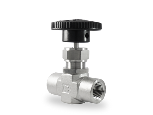 Válvula de Aguja  Forjada A. Inox S316 1/2" Hembra Roscada NPT