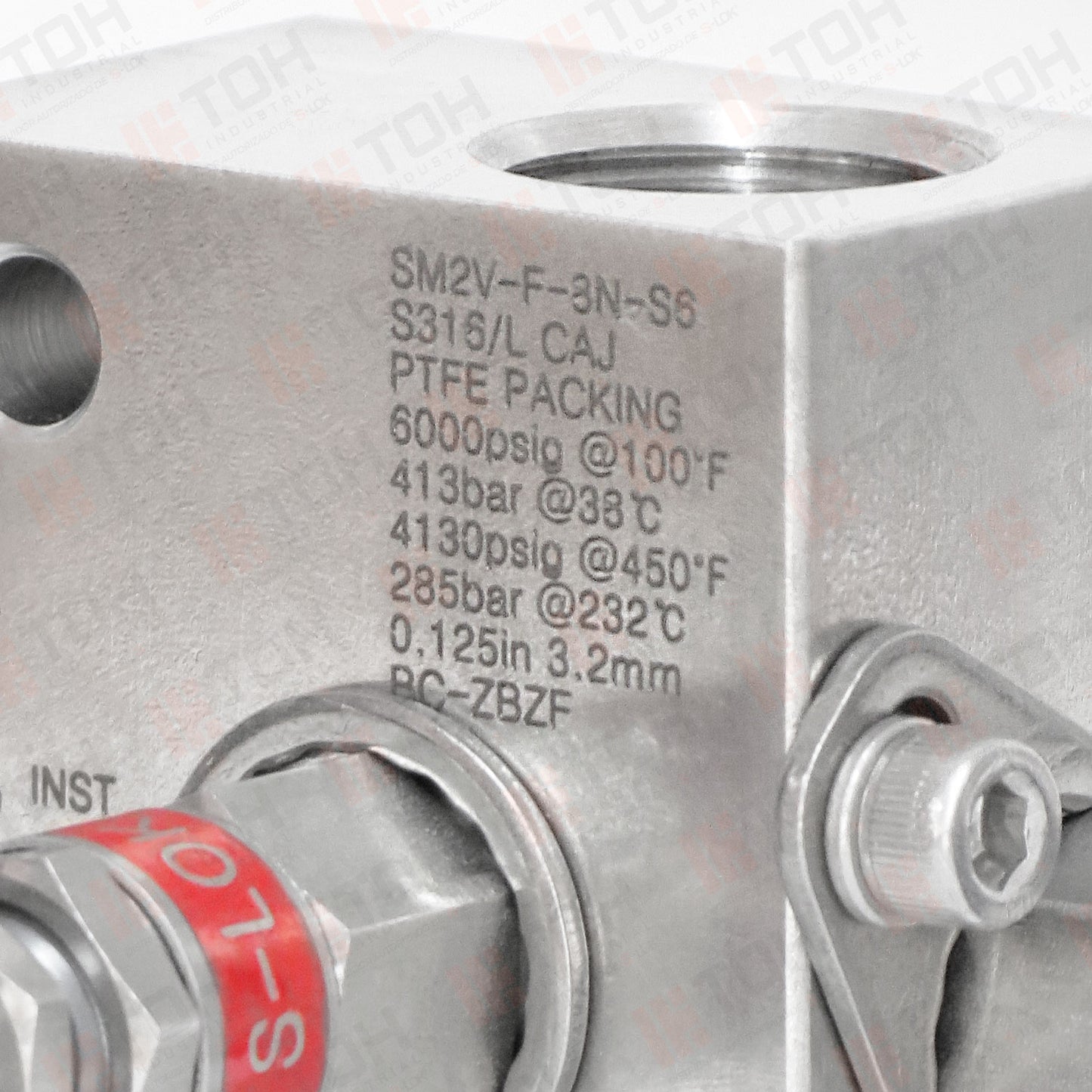 Manifold 2 vias de 1/2" NPT Hembra roscada, Purga 1/2" NPT
