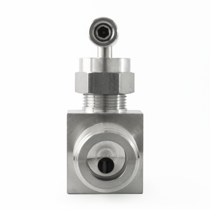 Válvula de Aguja 3/4" Macho x 1/2" Hembra Roscada NPT