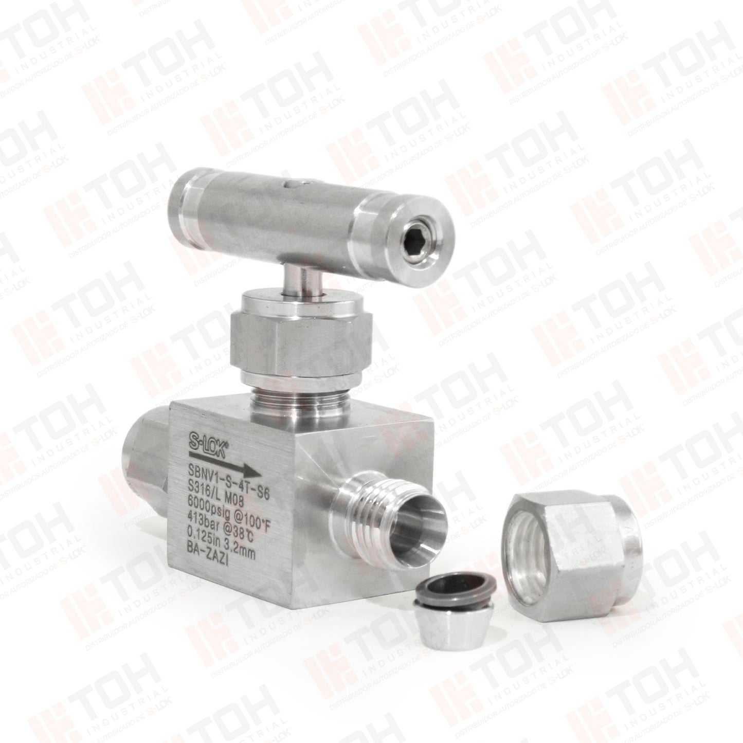 Válvula de Aguja 1/4" OD