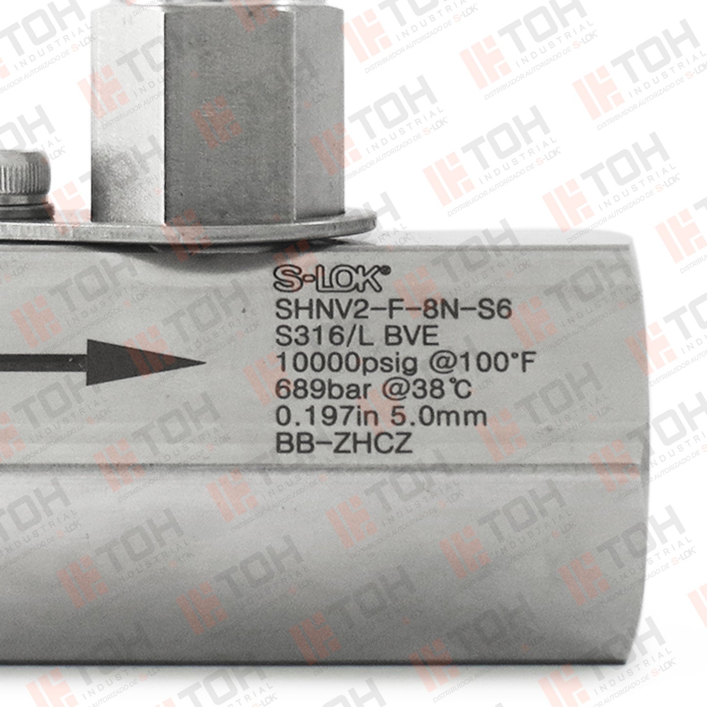 Válvula de Aguja 1/2" Hembra NPT Roscada