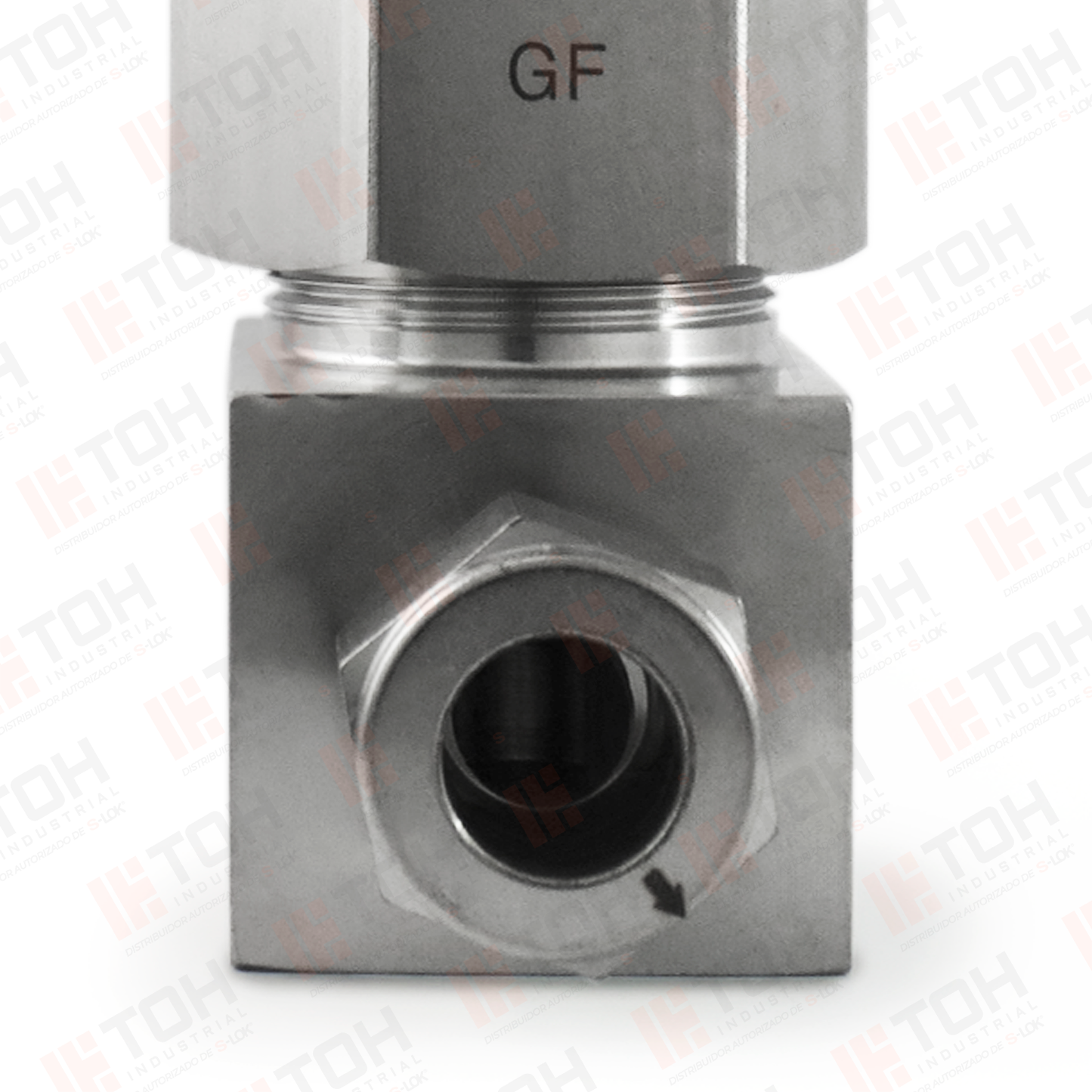 Válvula de Aguja 1/2" OD Bonete Unión