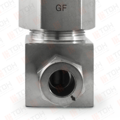 Válvula de Aguja 1/2" OD Bonete Unión