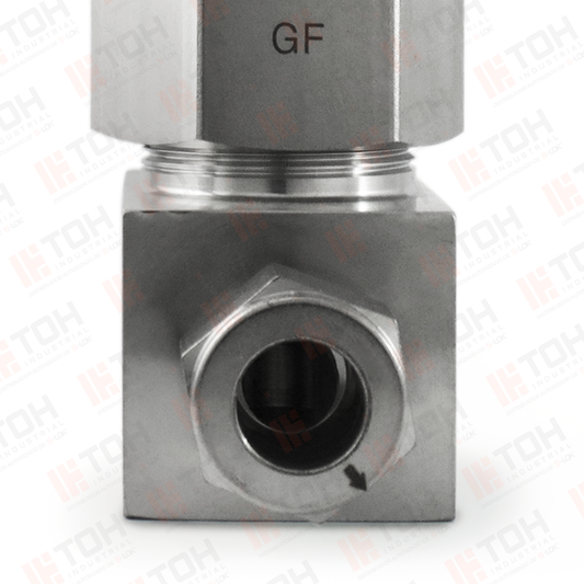 Válvula de Aguja 1/2" OD Bonete Unión
