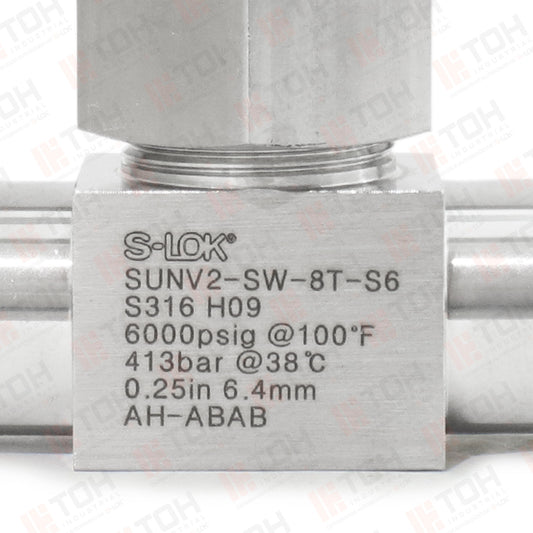 Válvula de Aguja 1/2" OD SW-Socket Weld