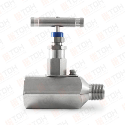 Válvula de Aguja 1/2" Macho-Hembra NPT Roscada