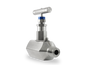 Válvula de Aguja 1/2" Macho-Hembra NPT Roscada, (10,000 PSI)