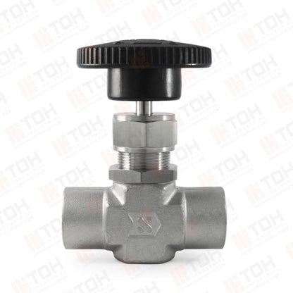 Válvula de Aguja Forjada 1/2" Hembra Roscada NPT