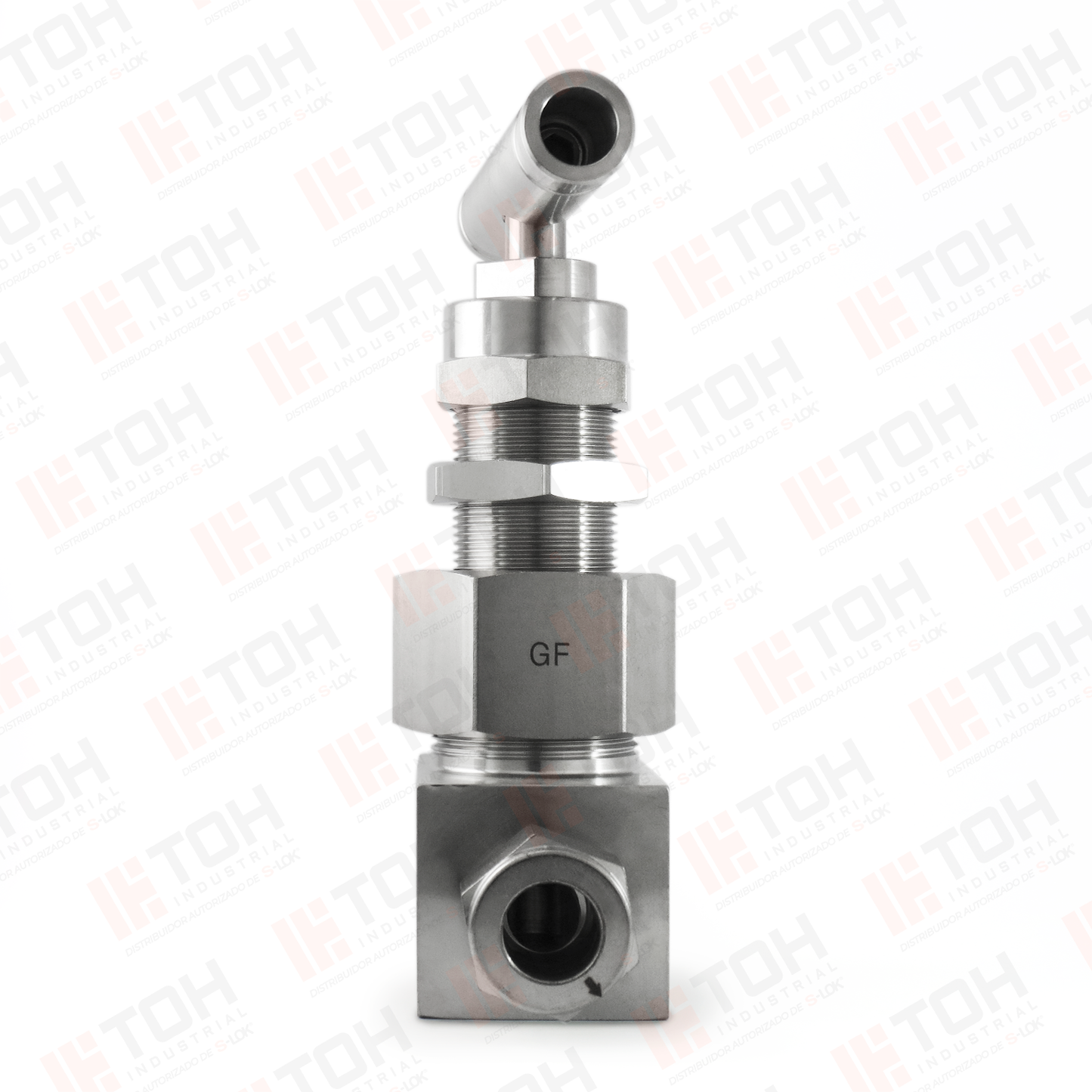 Válvula de Aguja 1/2" OD Bonete Unión