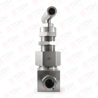 Válvula de Aguja 1/2" OD Bonete Unión