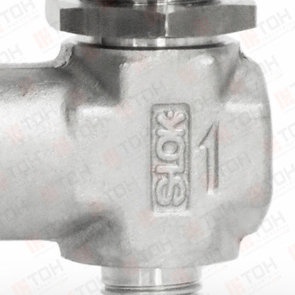 Válvula de Aguja Angular Forjada 1/4" Hembra-Macho
