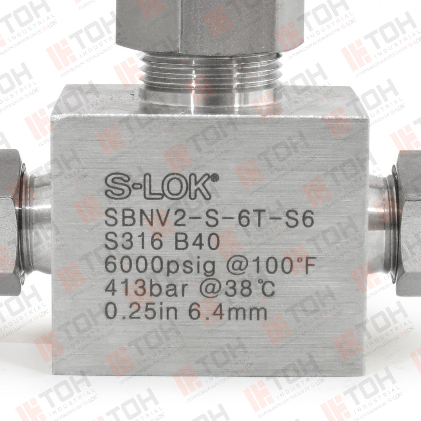 Válvula de Aguja 1/4" OD