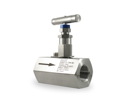 Válvula de Aguja 3/4" Hembra NPT Roscada (10,000 PSI)