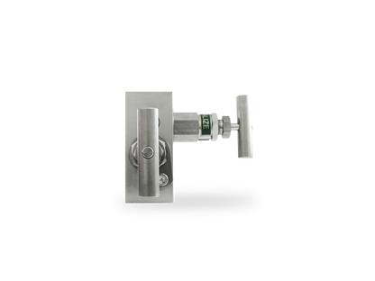Manifold 3 vias tipo block montaje remoto 1/2 NPT Roscada hembra, AC