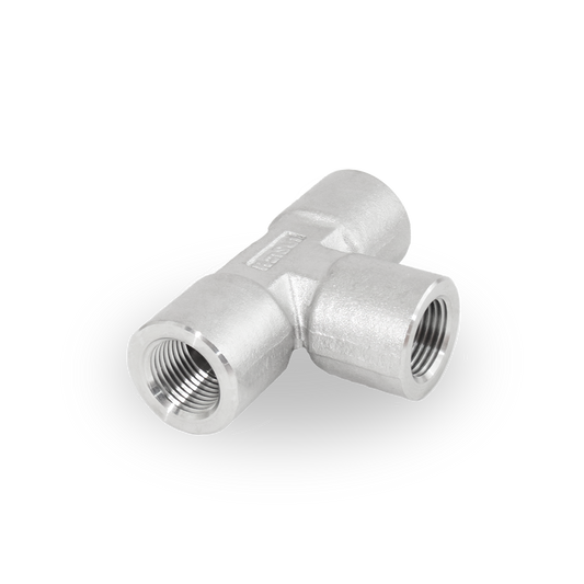 Tee Roscada Hembra  1/4 NPT
