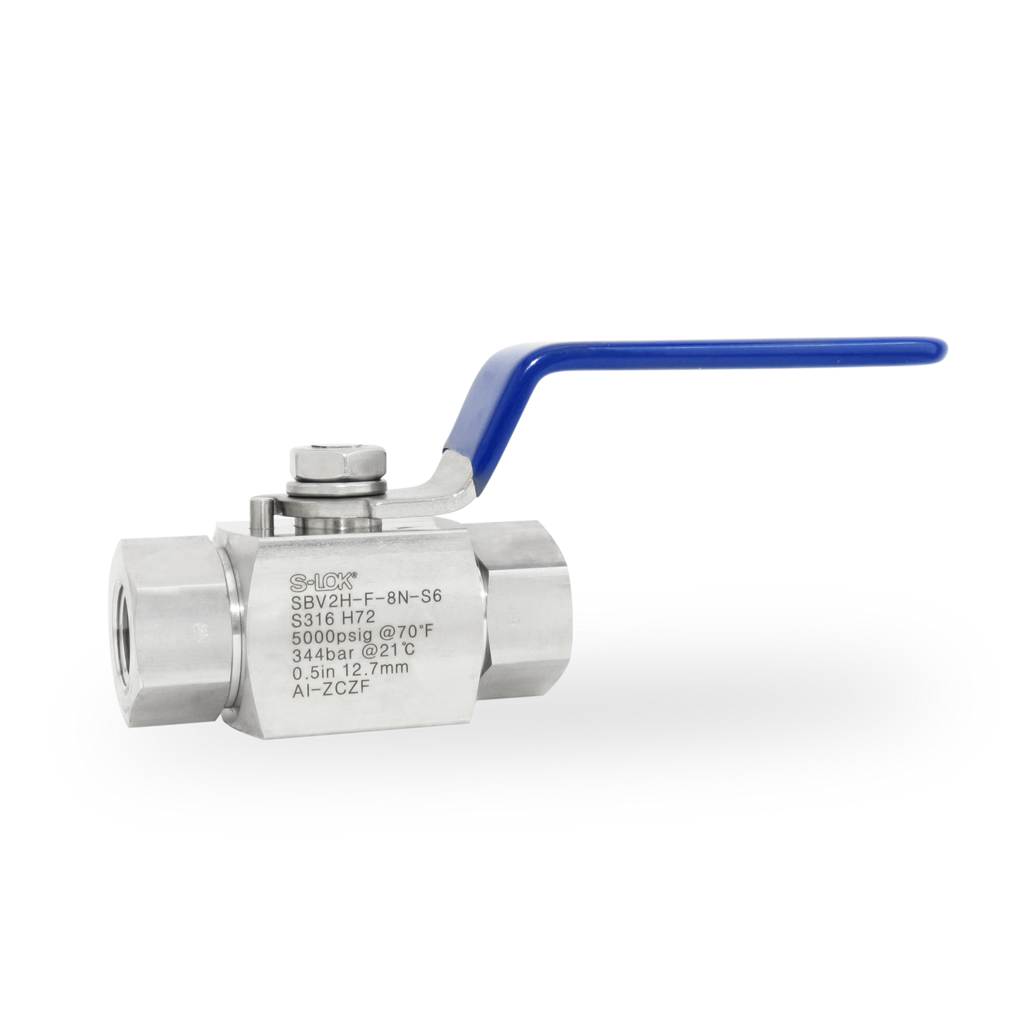 Valvula Bola A. Inox S316 1/2 NPT Roscada Hembra