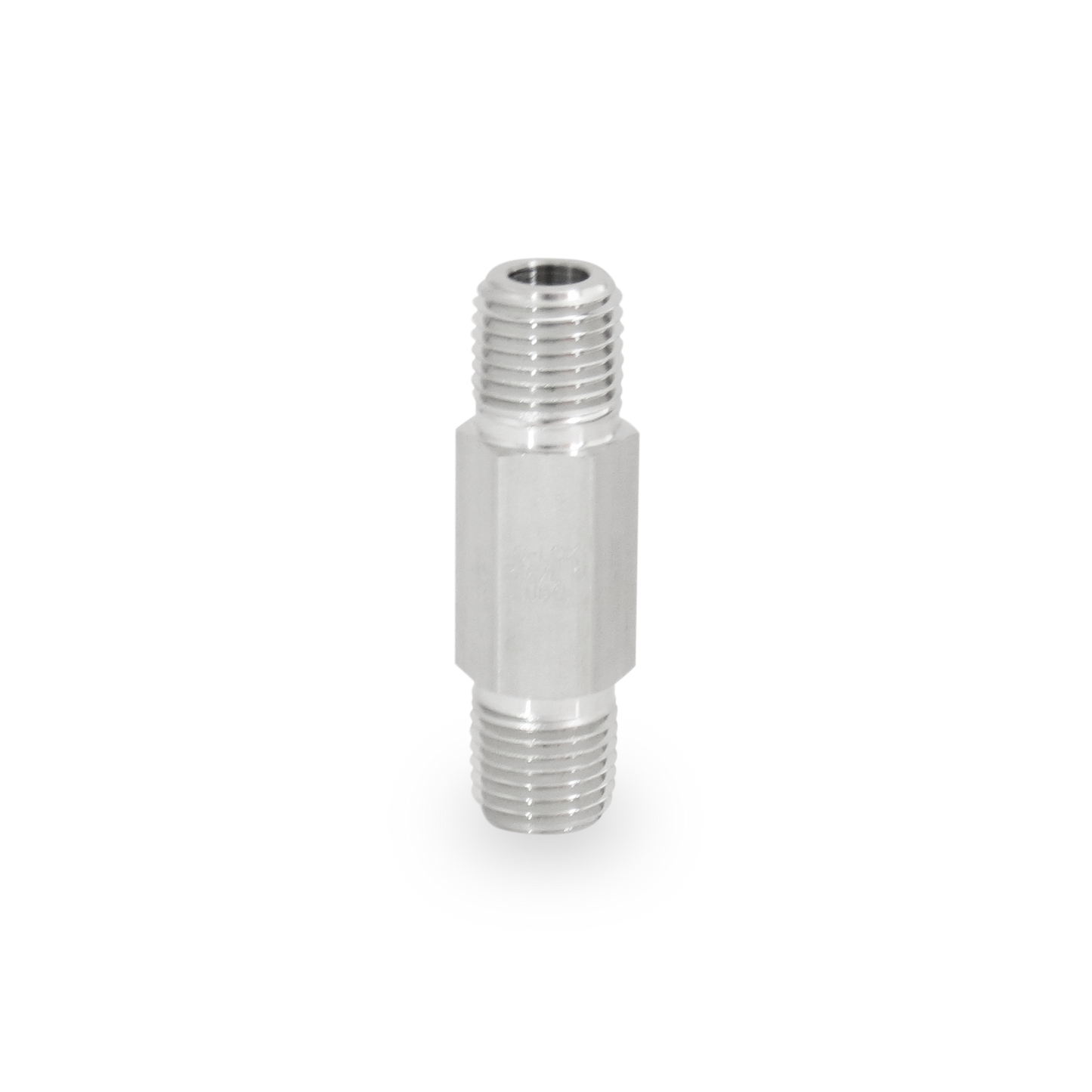 Niple Hexagonal 1/4 x 2L rosca NPT