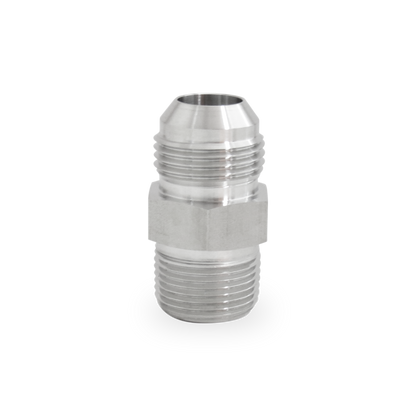 Adaptador Recto 3/4" Flared 37°- JIC (SAE J514) x 3/4 NPT Macho Roscado