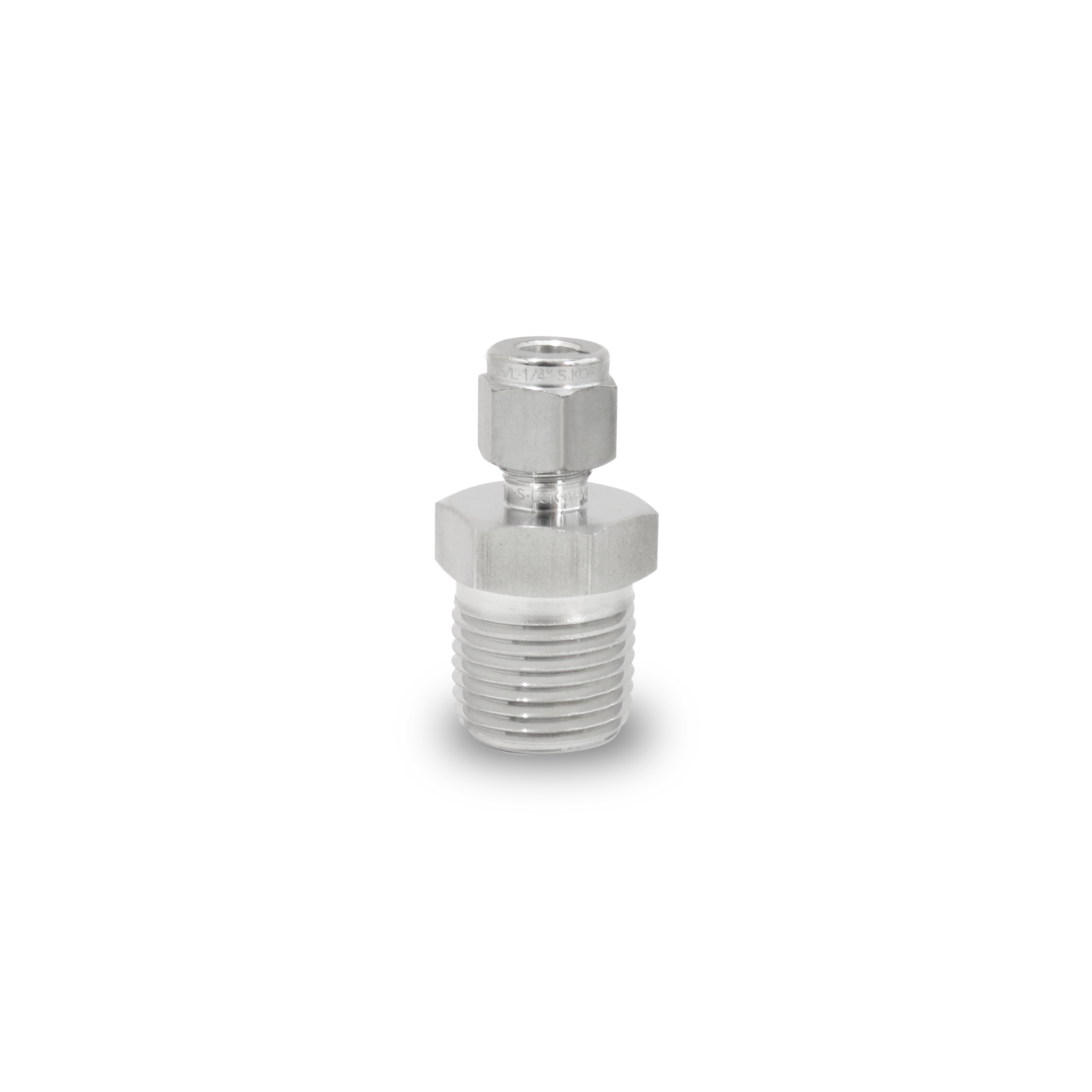 Racor Recto Macho 1/4 OD X 1/2" NPT