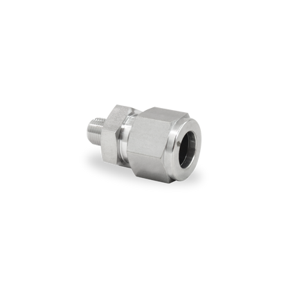 Racor Recto Macho 1/2 OD X 1/8" NPT A. Inox S316