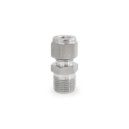 Racor Recto Macho 3/8 OD X 3/8 NPT