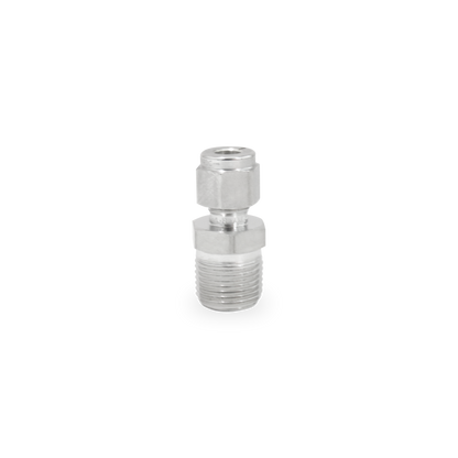 Racor Recto Macho 1/4 OD X 3/8" NPT