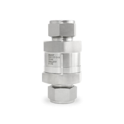 Válvula Check 3/4" OD (Craking 1/3 psi) A. Inox S316 (5000 psi)