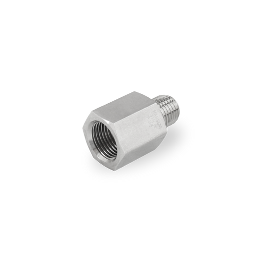 Adaptador Reductor Hembra-Macho 1/2" X 1/4" NPT tipo S316