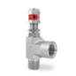 Válvula de Relevo (Alivio) en A Inox S316 1/2" Macho-Hembra NPT Roscada