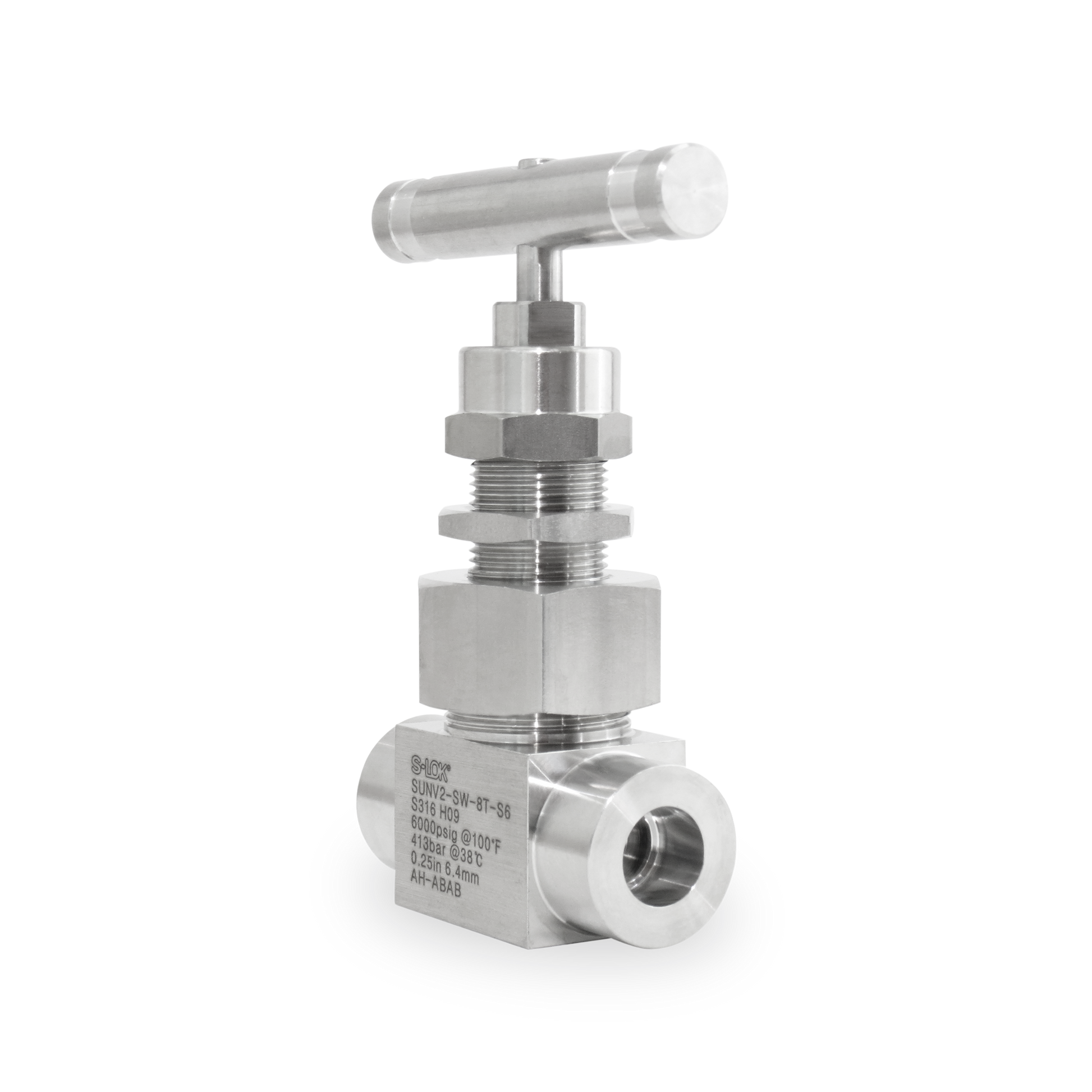 SUNV2-SW-8T-S6 - Válvula de Aguja A Inox S316 1/2