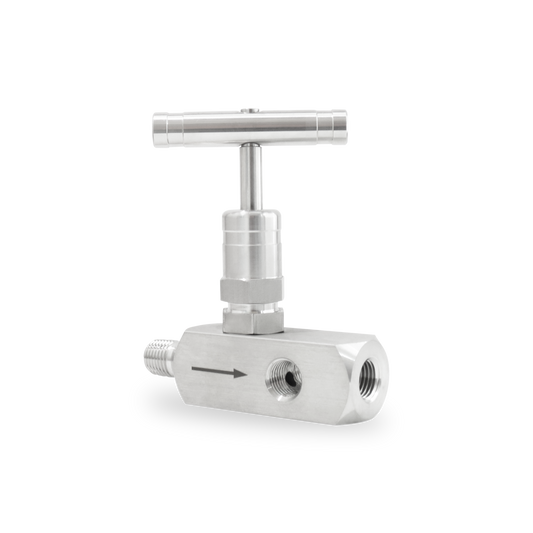 Válvula Multipuertos tipo Raíz A Inox S316 1/4" Macho-Hembra Roscada