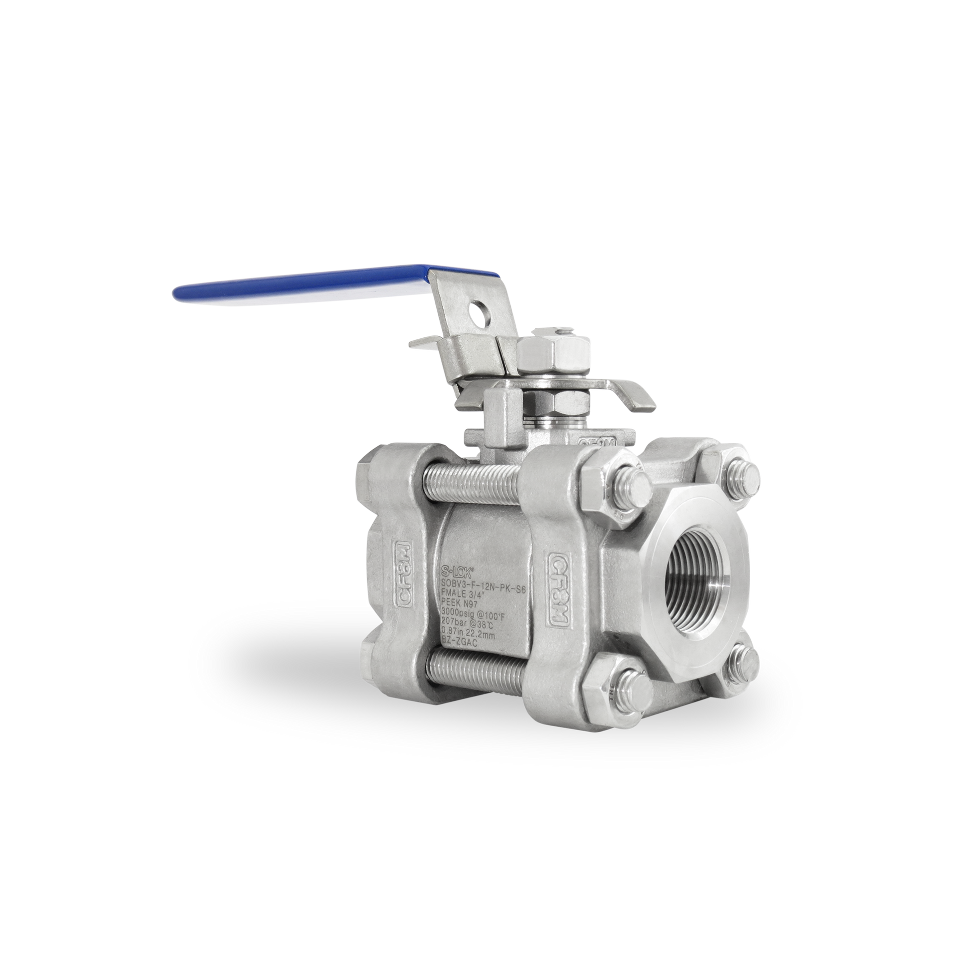 SOBV3-F-12N-PK-S6 - Válvula de bola 3/4