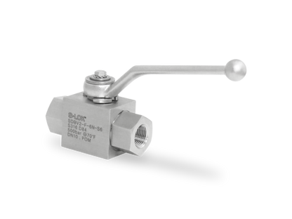 Válvula Bola (DIN) 3/8" NPT Roscada Hembra (315 BAR)