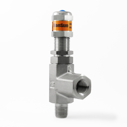 Válvula de Relevo (Alivio) 1/4" Macho-Hembra NPT Roscada